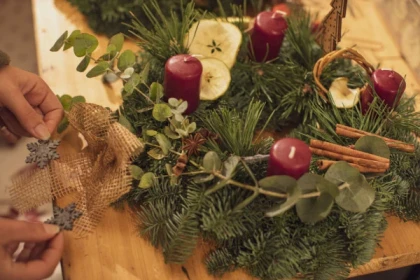 Adventskranz- oder Tischdeko-Workshop - Bonjour Alsace