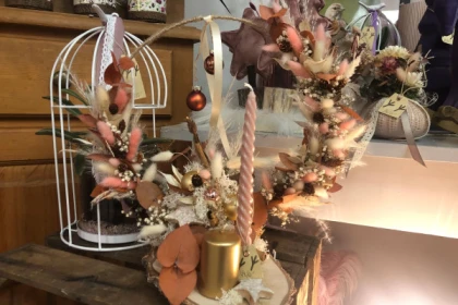 Workshop - Überarbeiteter Adventskranz - Bonjour Alsace