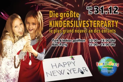 Die größte Kindersilvesterparty - Bonjour Alsace