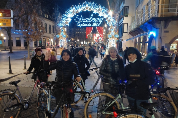 CHRISTMAS SPECIAL: BIKE & WALKING TOUR Combo (english) - Bonjour Alsace