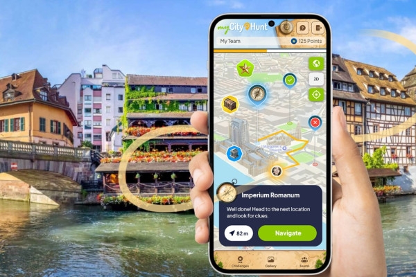 Digitale Schnitzeljagd Straßburg - Bonjour Alsace