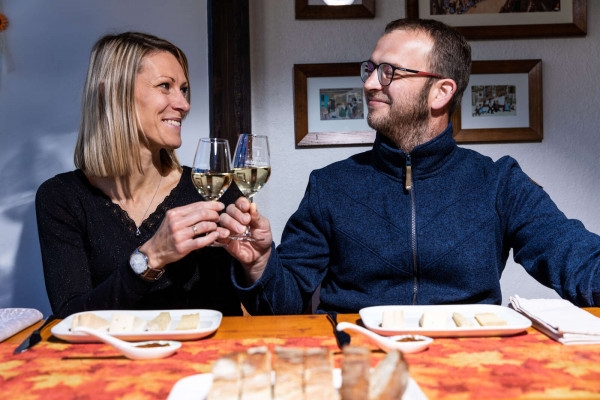 Parenthèse Vigneronne 'Grands Crus Wein und Käse' - Verkostung - Bonjour Alsace
