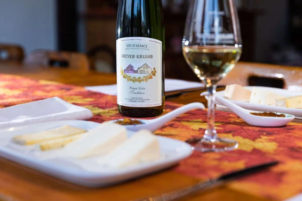 Parenthèse Vigneronne 'Grands Crus Wein und Käse' - Verkostung - Bonjour Alsace
