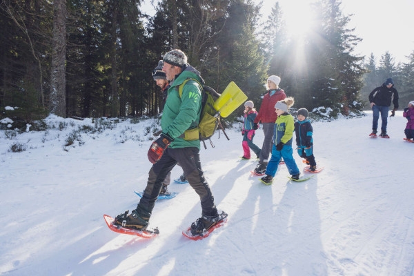 Schneeschuhwanderung für die ganze Familie - Bonjour Alsace
