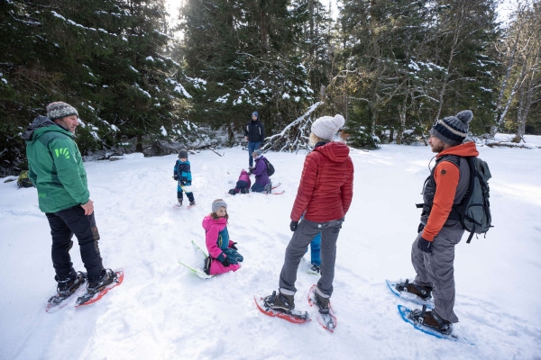 Schneeschuhwanderung für die ganze Familie - Bonjour Alsace