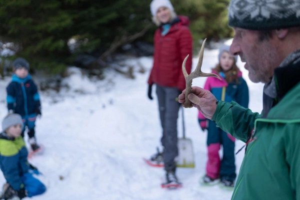 Schneeschuhwanderung P'tits Trappeurs - Bonjour Alsace