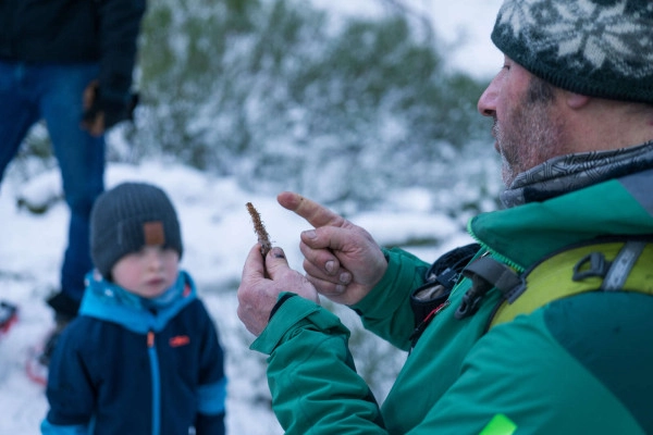 Schneeschuhwanderung P'tits Trappeurs - Bonjour Alsace
