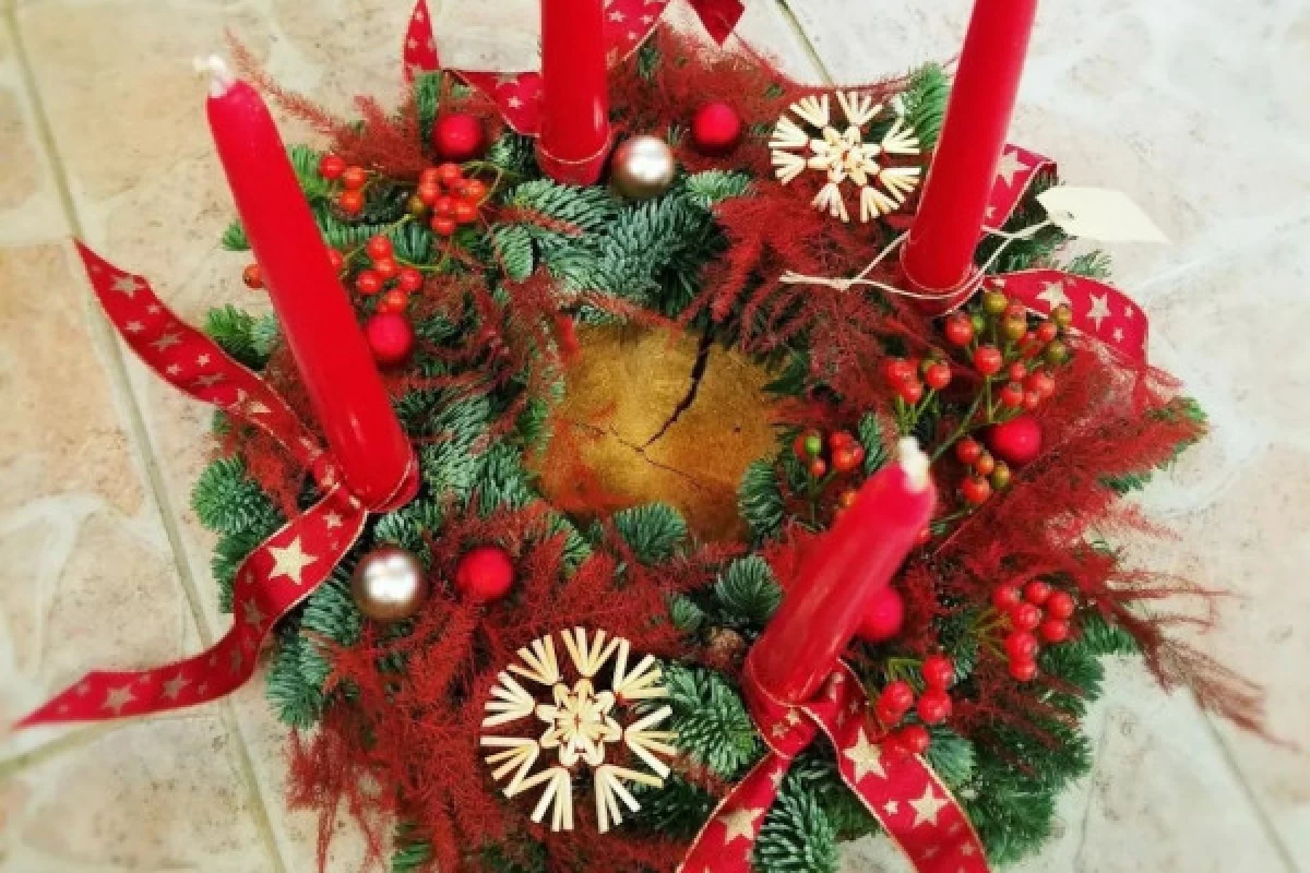 Workshop - Traditioneller Adventskranz - Bonjour Alsace